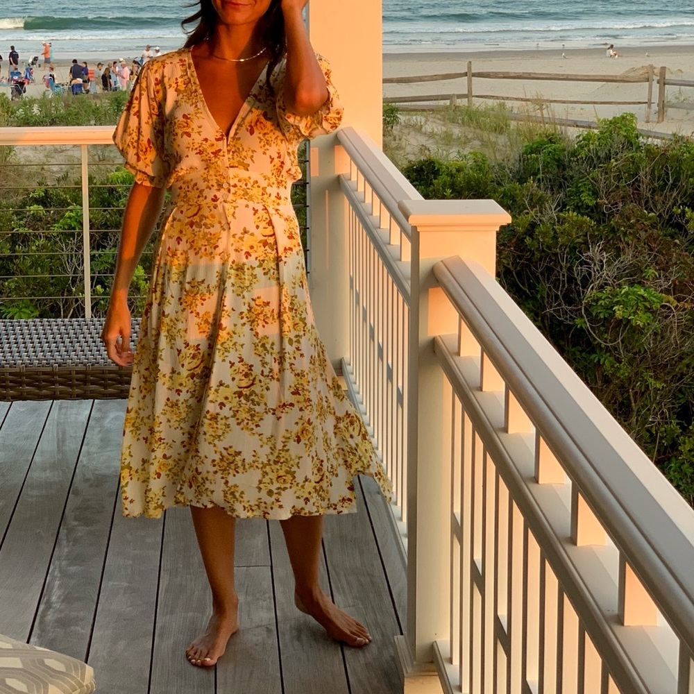 Floral summer dress